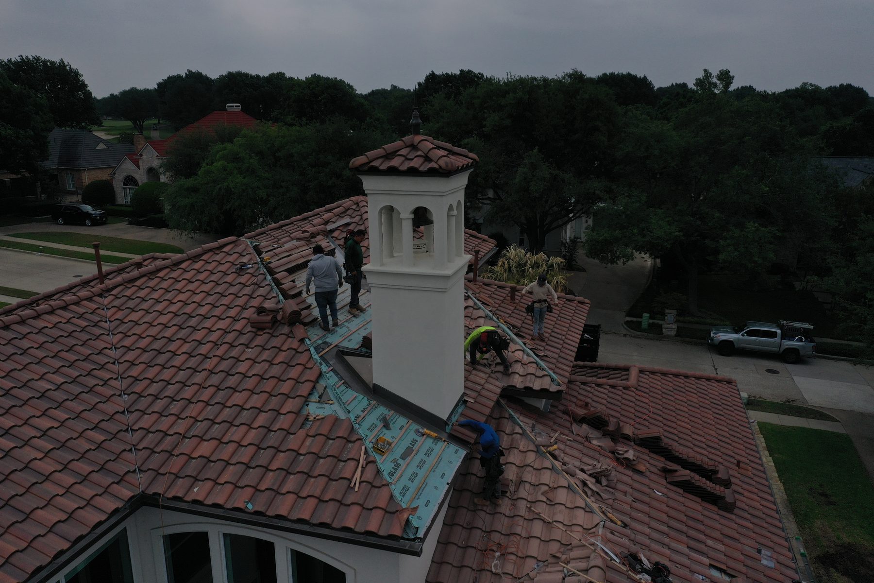 Storm Damage Repair project in Highland Park by Acorn Roofing